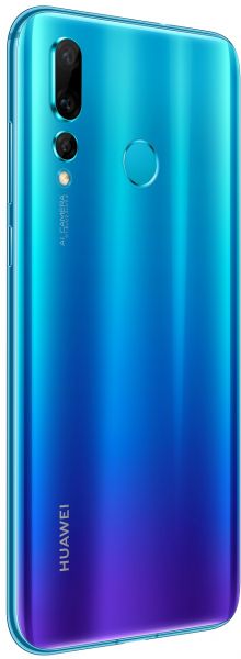 Huawei Nova 4 Dual Sim - 128GB, 8GB RAM, 4G LTE, Crush Blue